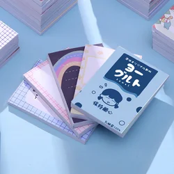 Bloc notes de dessin animé, carnet de notes, Plan d'étude, pour petits étudiants, avec joli papier à lettres 