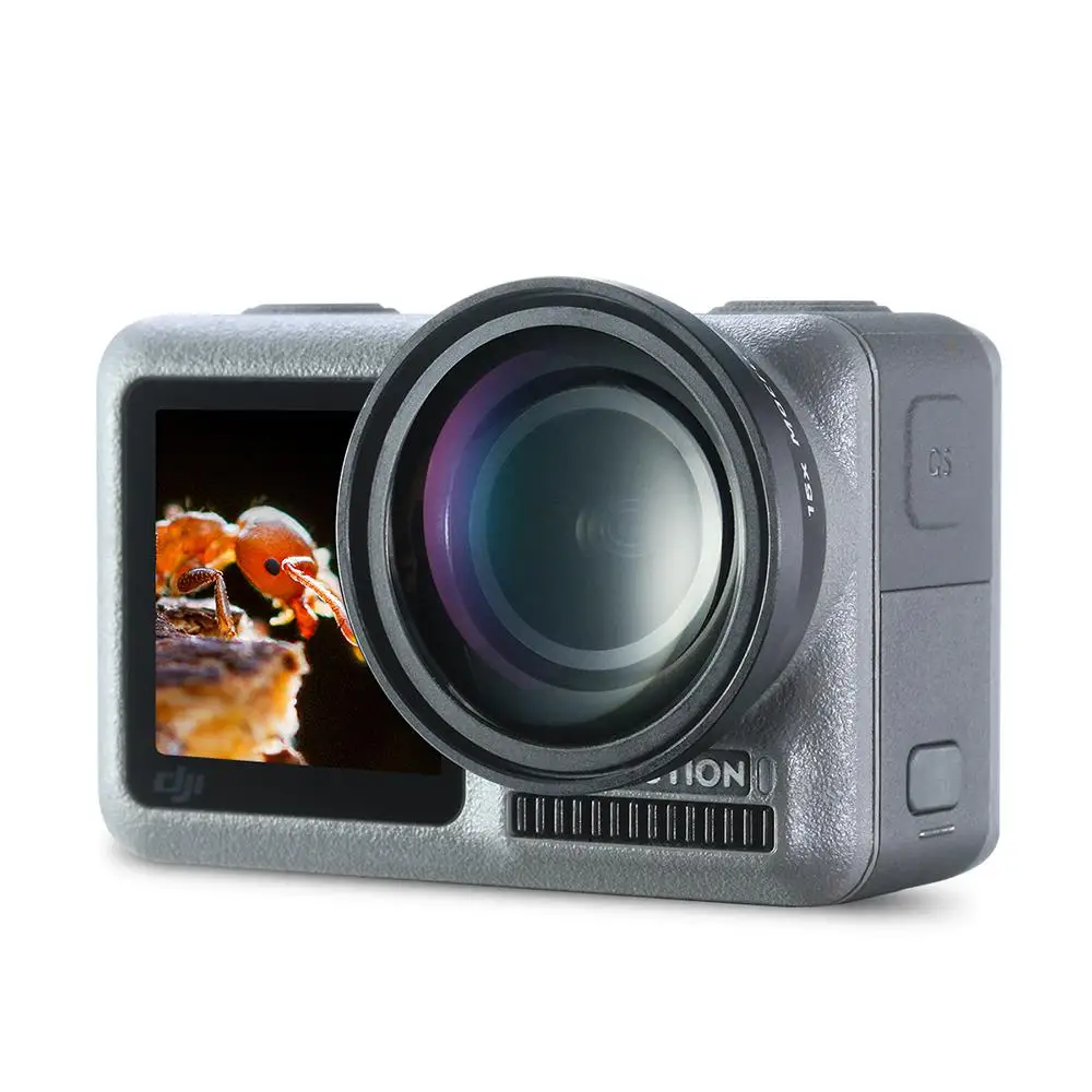 Макрообъектив камеры DishyKooker для экшн макросъемки Dji Osmo|Объективы фотоаппаратов| |