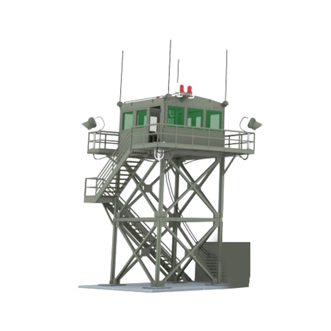 1: 72 2 или 5-этажный Сторожевая Башня модели персонажами настольной военная модель Бельведер оптом Декор модель здания Наборы