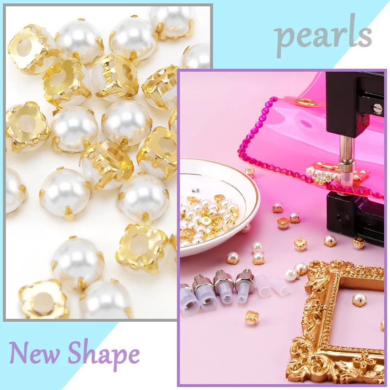 Jewelry Making Supplies Craft Supplies Pearl Setting Machine DIY Handmade Pearl Setting Tools of Beads for Clothing Decoration DIY Accessories
