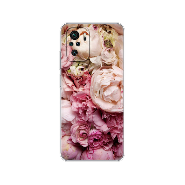 Xiaomi Redmi Note 10 10S Case 4G 5G Silicon Soft Tpu Back On Redmi Note 10 Pro Global Phone Cover Note10 S Bumper Etui Funda