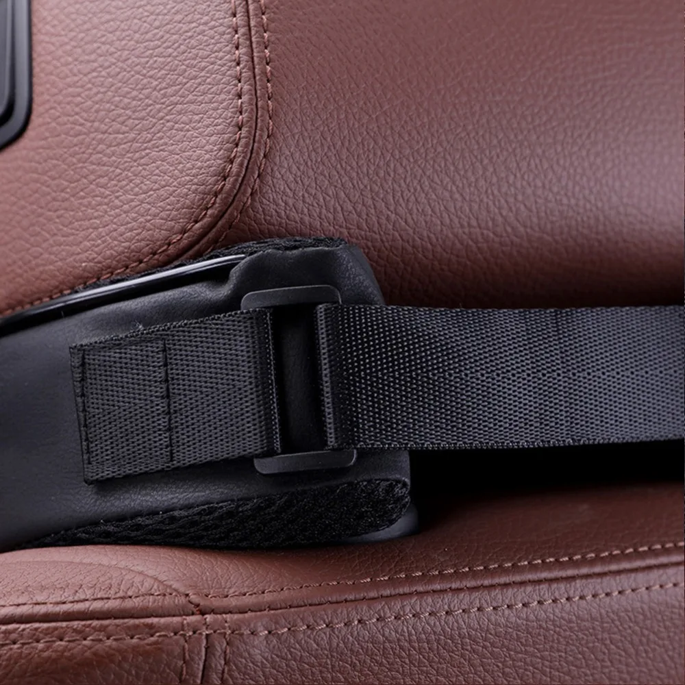 4 цвета удобный автомобиль пены памяти хлопок стул из ПУ кожи сиденье задний Поясничный Поддержка Набор подушек