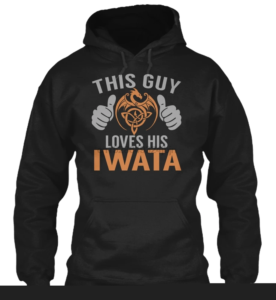 Мужская толстовка с длинным рукавом IWATA-Guy Name, женская уличная одежда