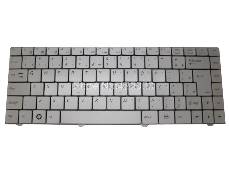 Клавиатура для ноутбука CLEVO MP-07G38PA-430W MP-07G38PA643021 MP-07G36F0-430 MP-07G36P0-430 MP-07G36SU-430 MP-07G36E0-430