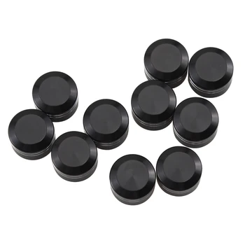 

9mm 0.35" CNC Aluminum Frame Mount Hardware Bolt Topper Bolt Covers Screw Caps Universal For Auto Car Truck Motorcycle Scooter