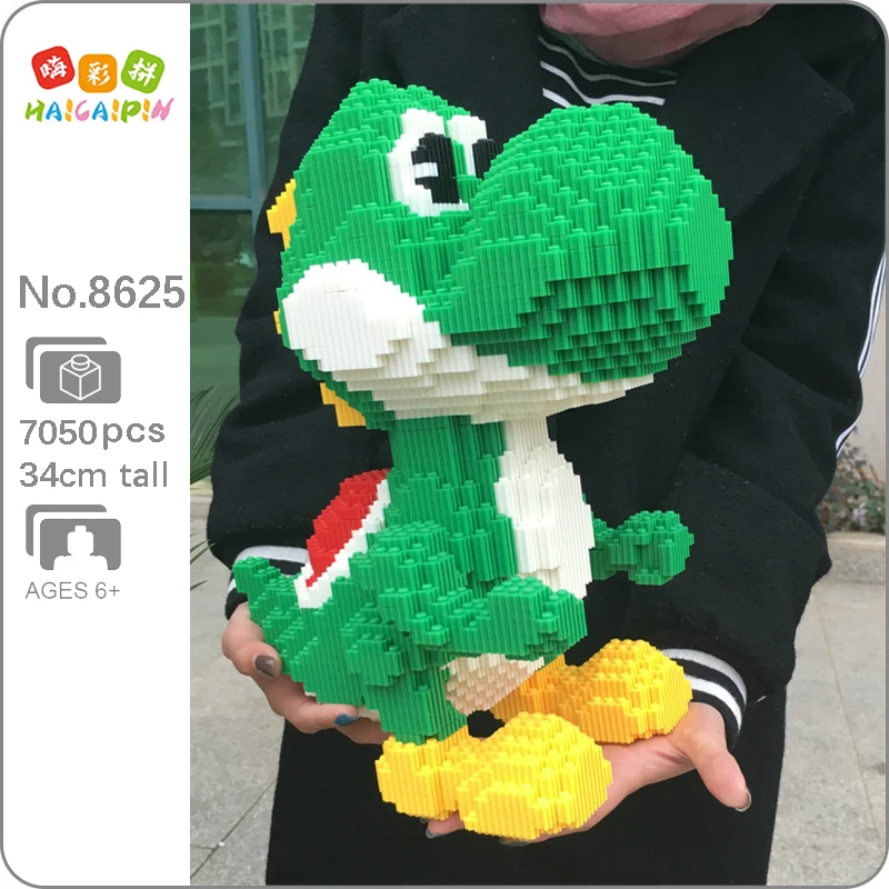 

Xizai 8625 Super Video Mario Yoshi Game Building Blocks Monster Animal 3D Model DIY Mini Magic Bricks Toy for Children Boys Gift