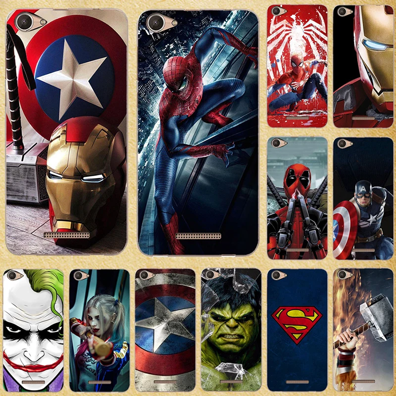

Super Hero Phone Case Cover For BQ BQ-5059 Strike Power BQ 5059 Soft Silicone Back cover Shell for BQ5059 Strike Case Bags Funda