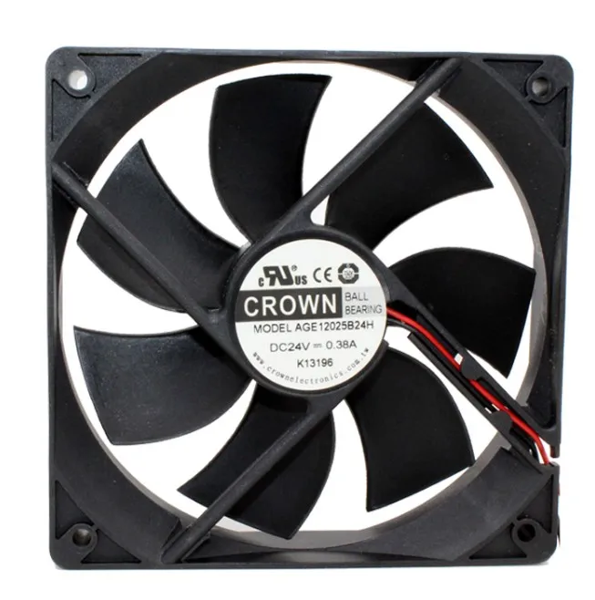 OriginalauthenticCROWNcoolingfanage12025b24hdc24v038a