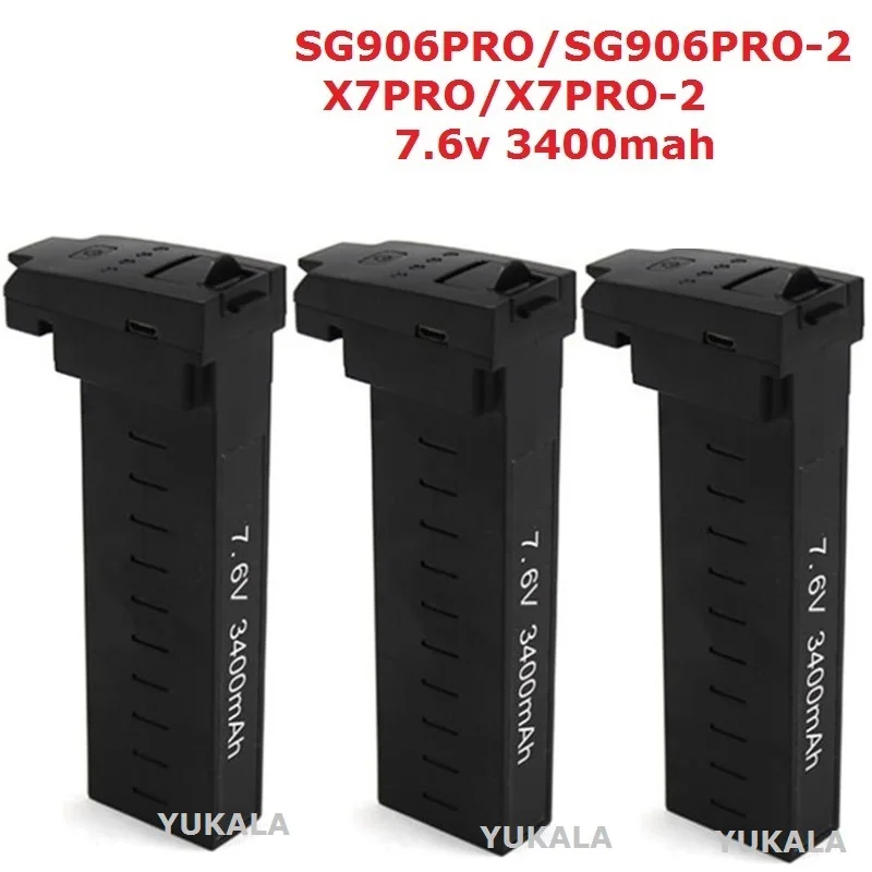 Оригинального дрона Запчасти для SG906 PRO/SG906 PRO 2/SG906 2/X7PRO/X7PRO 2/X193 Батарея 7 4 V 2800 мА/ч 6