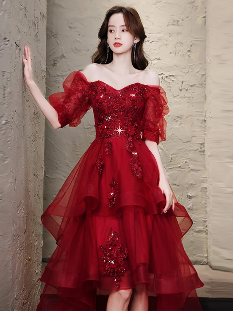 Short front and long back dress Clearance