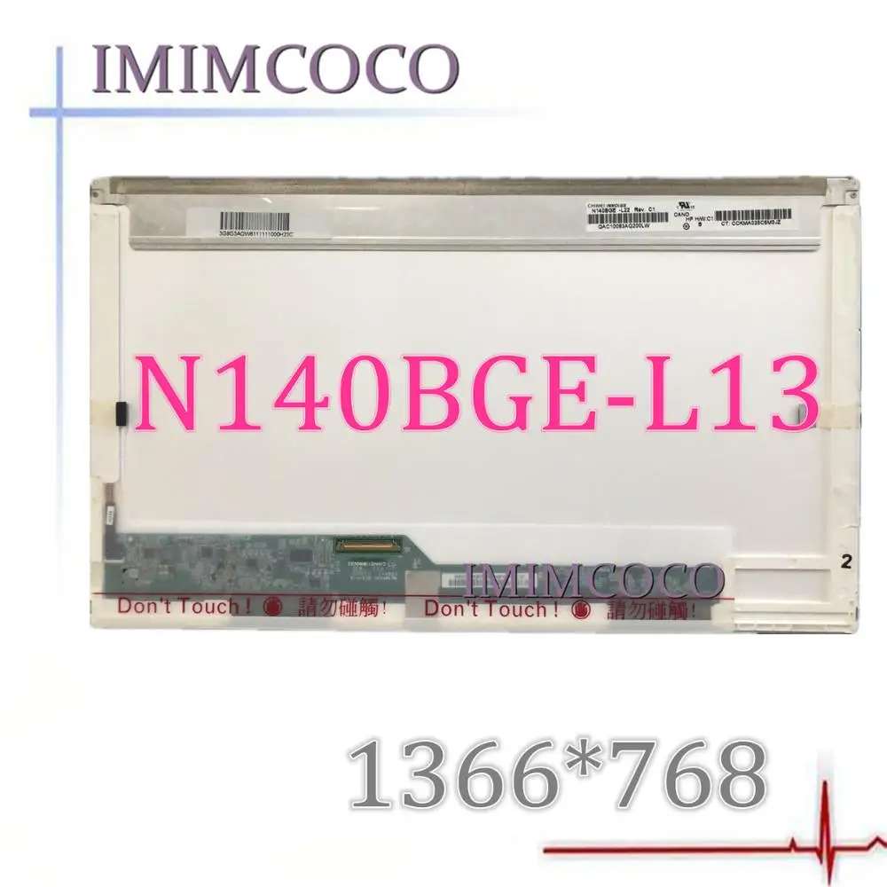 Подходит для LP140WH1TLE2 B140XW01 V.9 1 5 2 | Компьютеры и офис