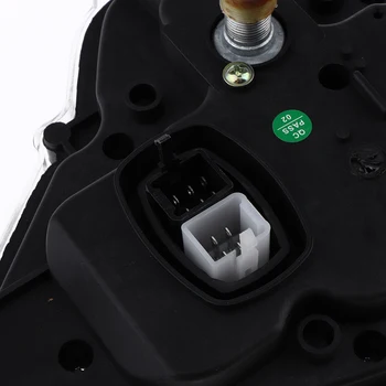 

Motorcycle Black 15000 RPM Multi Function Odometer Speedometer Tachometer Gauge