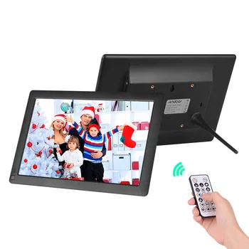 

Andoer 10.1 Inch Ultra-thin IPS LCD Digital Photo Frame Desktop Album 1280 * 800 Digital Picture Photo Frame Supports Photo