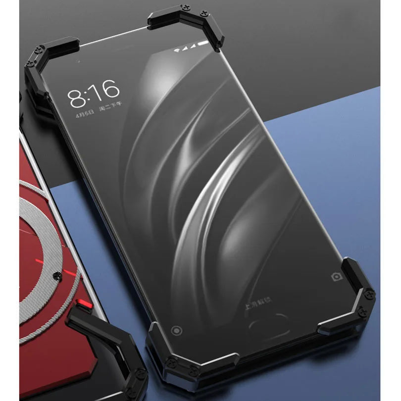 Чехол для Xiaomi Redmi Note 8 Pro Note7 RedMI 7 6 5X 5S Plus 4X K20 модный крутой Алюминиевый