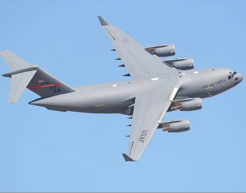 Te er Бо 1: 200 C17 транспорта литья под давлением модели C-17 модель самолета из сплава статический военные готовой продукции