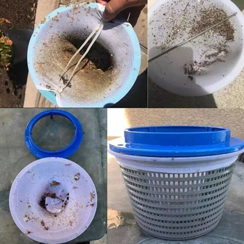 

Multi-functional Swimming Pool Filter Saver Skimmer Practical Durable Socks Basket Sleeve Mesh Screen Accessories