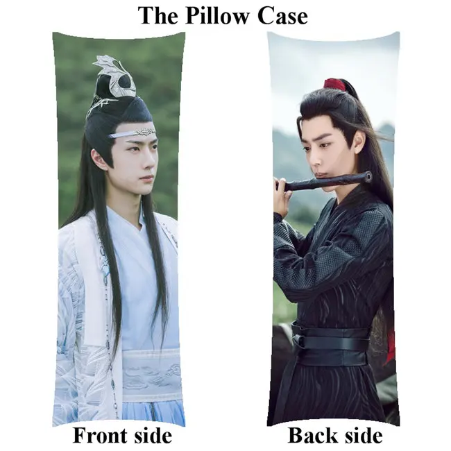 pillowcover Драма Untamed наволочки с изображением девочек xiaozhan hug длинные Размеры человек наволочка только - Цвет: pillowcover