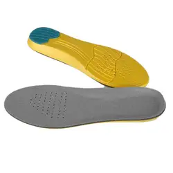1 пара эва эластичная обувь стельки для мужчин и женщин Memory Foam дышащий спортивный вкладыш коврик для облегчения боли Арка Поддержка