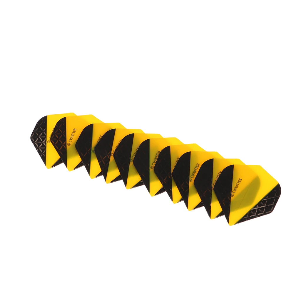 10Pcs Standard Shape Flights PET Extra Tough Thick Tail Accessories Dart Flights 10Pcs Standard Shape Flights PET Extra Tough Thick Tail Accessories Dart Flights
