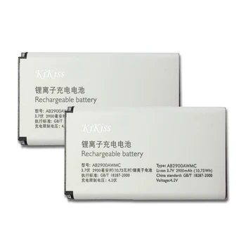 

Replacement Smart Phone Battery 2900mAh For PHILIPS Xenium X5500 X1560 CTX5500 CTX1560 Battery AB2900AWMC