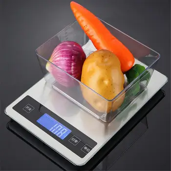

10KG/5KG Stainless Steel Digital USB Kitchen Scales Electronic Precision Postal Food Diet Scale Cooking Baking Measuring Tools