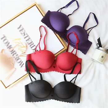 

Seamless Wireless Push Up Bra Adjustable Women Bra Sexy Lingerie Plus Size Underwear Bras