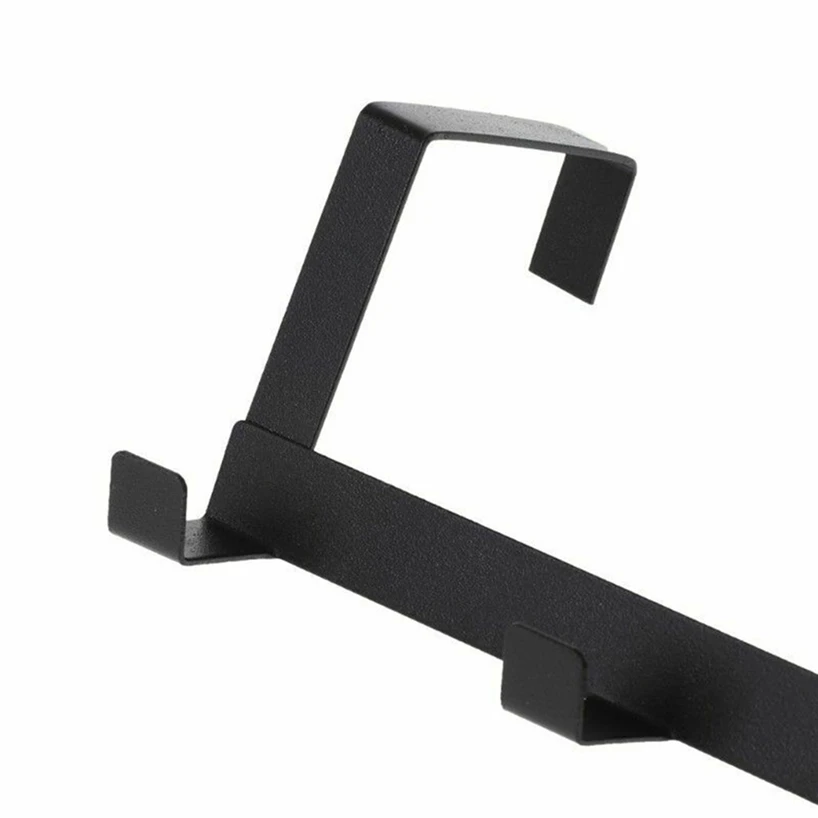 5-hook door home bathroom storage rack rack coat hat scarf hat towel rack kitchen hanging door stainless steel bracket