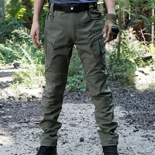 Мужская Уличная Боевая флисовая куртка, брюки, мужские зимние водонепроницаемые армейские военные походные лыжные треки, спортивные теплые брюки