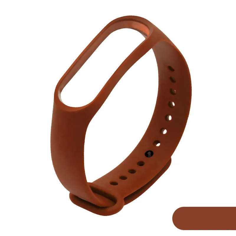 Brown strap Горячая новинка M4 умный спортивный монитор для измерения артериального давления и сердечного ритма с часами для мужчин и женщин многофункциональный водонепроницаемый браслет - Цвет: Brown strap