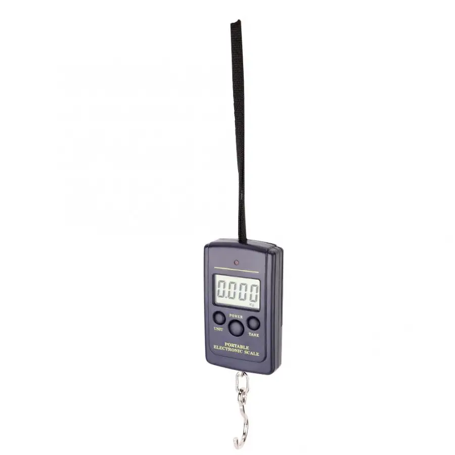 40Kg-10g Electronic Food Scale Muti-Functional Electronic Scale Portable Weighing Scale with Hook