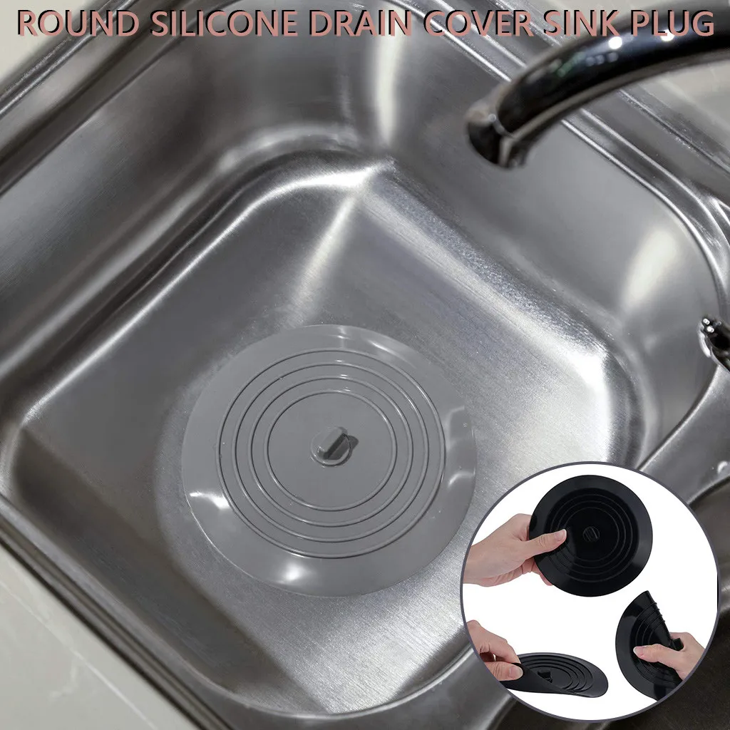 2PC Kitchen Rubber Bath Tub Sink Floor Drain Plug Laundry Water Stopper Tool Bathroom & Bathtub Accessories | Дом и сад