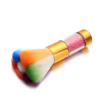 Красочная щетка для ногтей, акриловая УФ-гель, средство для снятия пудры, средство для очистки ногтей