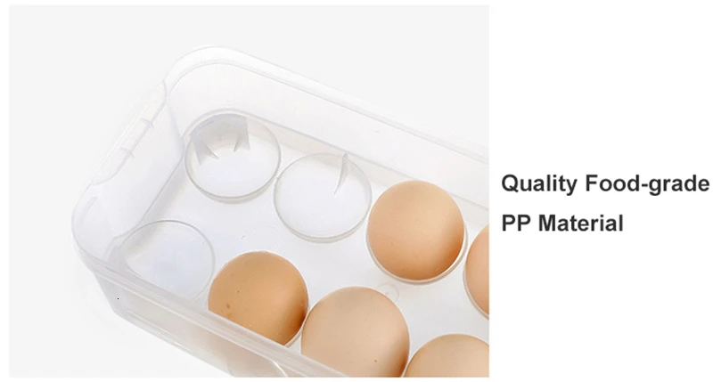 MESNUG герметичный Штабелируемый пластиковый контейнер для хранения яиц с крышкой качество Дата запись холодильник коробка для хранения кухня BPA бесплатно