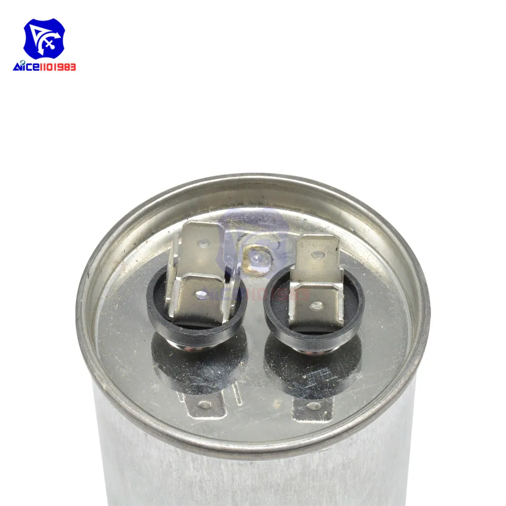 Diymore CBB65 может конденсатор с алюминиевой крышкой, 50/60Hz 450V 30μF ± 5% постоянной ёмкости, универсальный конденсатор кондиционера моторный накопитель переменного тока генератор стиральная машина