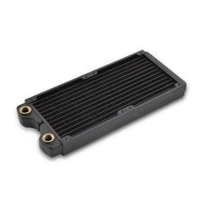 Syscooling – radiateur en cuivre PT240 pour système de refroidissement d'eau, radiateur de 240mm, 12 canaux d'eau, installer 2 ventilateurs de 120mm