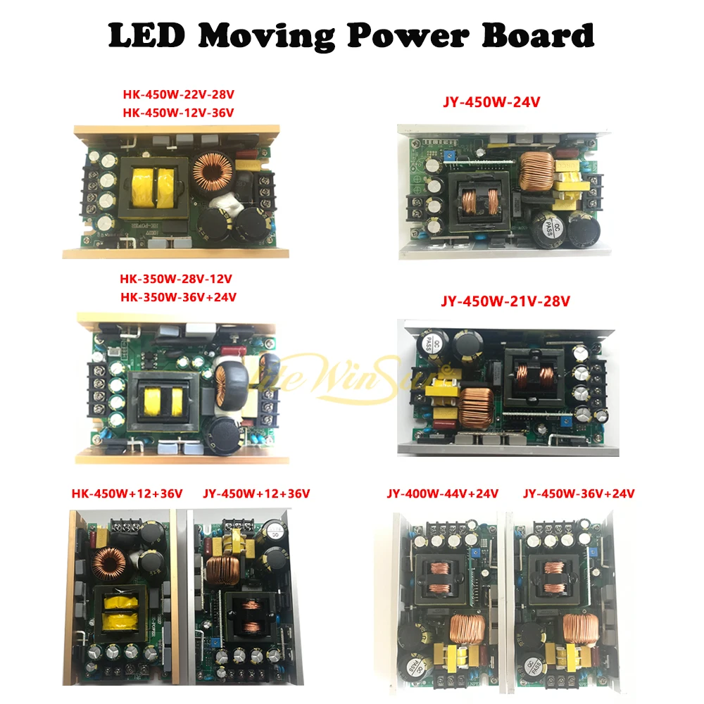 

10pcs Freeship 300W 350W 400W 450W Power Board for Stage LED Beam Wash Moving Head Lighting 36*10W 36*12W 36*18W
