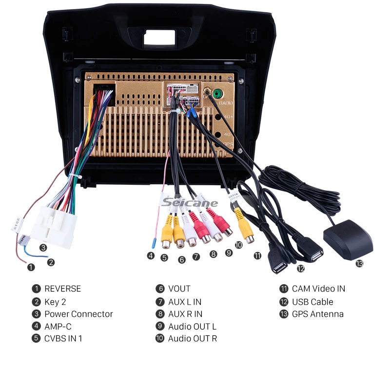 Top Seicane Android 9.0 9inch 1GB Car Radio For Chevy Chevrolet S10 2015 2016 2017 2018 ISUZU D-Max HD 1024*600 Multimedia Player 4 Top Seicane Android 9.0 9inch 1GB Car Radio For Chevy Chevrolet S10 2015 2016 2017 2018 ISUZU D-Max HD 1024*600 Multimedia Player 4