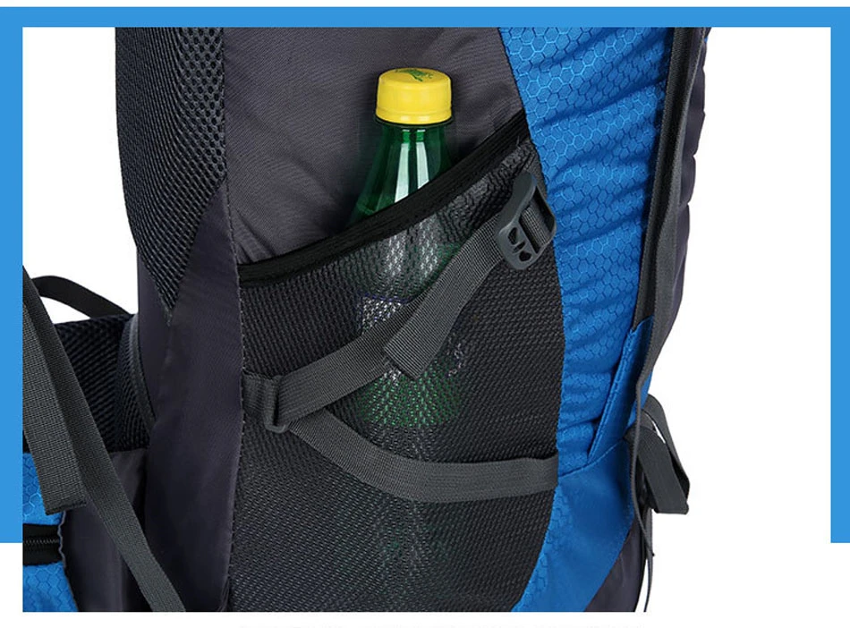 Hot 60L Outdoor Backpack Men Women Camping Hiking Sport Bag Waterproof Mountaining Trekking Climbing Cycling Travel Bag Rucksack
