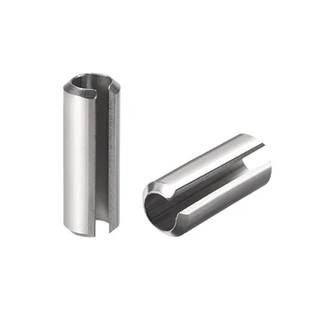 

uxcell M6 x 12mm 304 Stainless Steel Split Spring Roll Dowel Pins Plain Finish 20Pcs