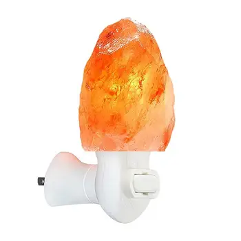 

LED Night Light Himalayan Salt Lamp Air Purifier Crystal Salt Rock Bedside Night Light for Children's Bedroom Light