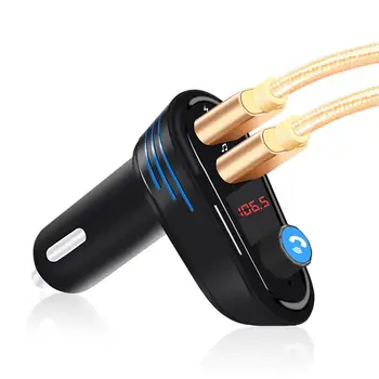 

Dragonpad Car Charger Wireless Bluetooth FM Chargers Transmitter LED MP3 Player Charger USB Handsfree Kit Car Accessories