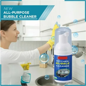 

New 30Ml All-Purpose Cleaning Bubble Spray Multi-Purpose Foam Kitchen Grease Cleaner Rust Remover