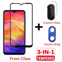 3-IN-1 For Xiaomi Redmi Note 7 Tempered Glass Scre