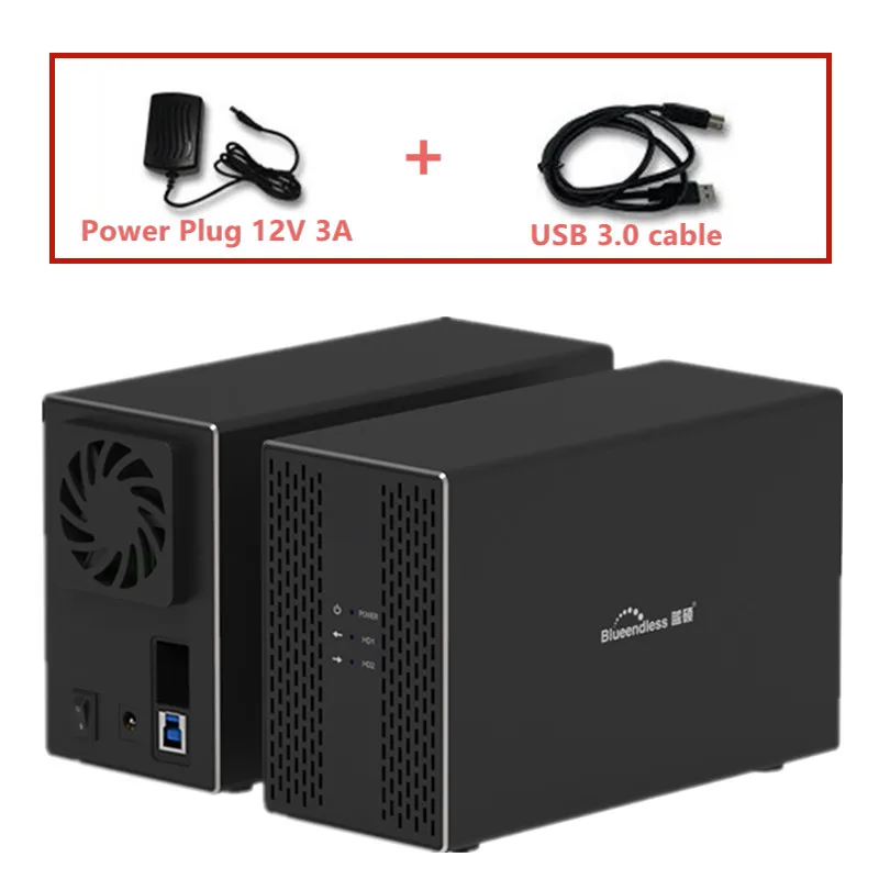 min alkohol ler 2 5 Drive Raid Enclosure | 2 Bay Raid Hdd Enclosure | 2.5 Drive Raid  Enclosure - Dual - Aliexpress