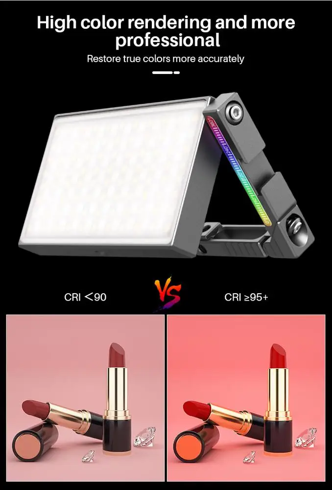 Vijim r70 cor cheia rgb led luz