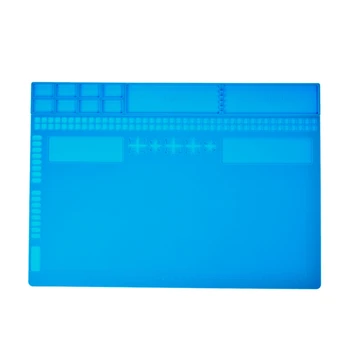 

GYTB Heat-Resistant Insulation Silicone Soldering Pad Desk Mat Maintenance Platform for Bga Soldering Repair Station Tools 35x