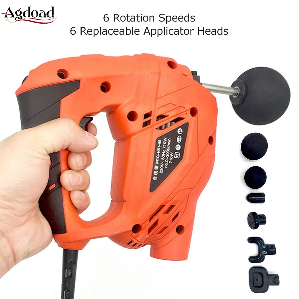 

Electric Muscle Massage Gun High Frequency Vibrating Relief Pain after Training Exercising Body Relaxation US/EU plug