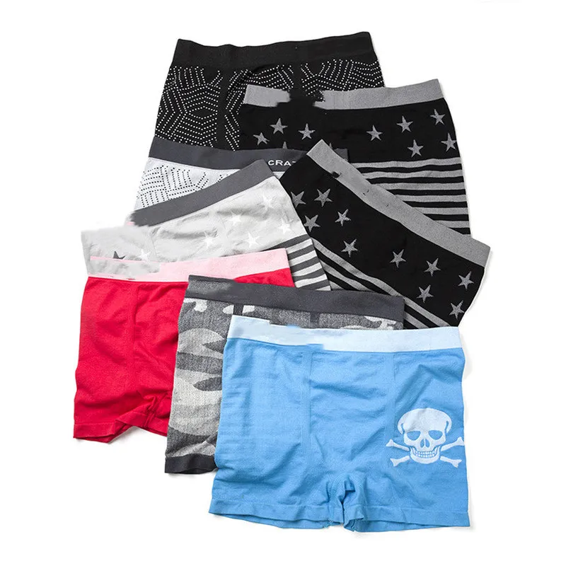 

1PC Boxer mens underwear men cotton underpants male pure men panties shorts underwear boxer shorts cotton solid panties