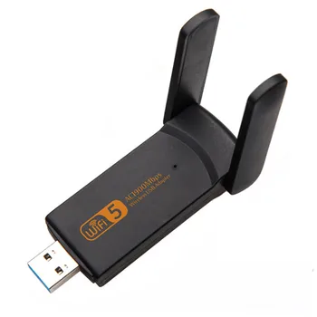 

1900Mbps Wireless Usb 3.0 Network Card 802.11Ac Dual Band 2.4G/5.8Ghz Wifi Adapter Card Dongle Receiver