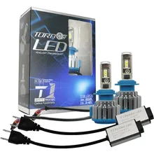 2 шт. H1 H3 H4 H7 Led H8 H9 H11 HB3 9005 HB4 9006 H10 светодиодные фары 12V 24V 35W 4000LM автомобильные лампочки авто налобный фонарь